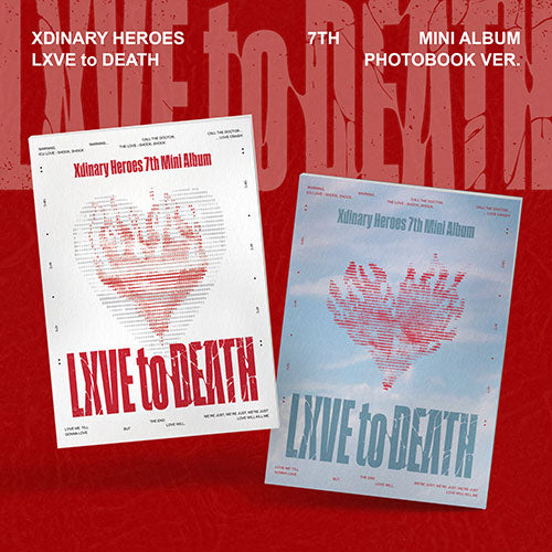 [PRE-ORDER] XDINARY HEROES - 7th Mini Album ‘LXVE TO DEATH’ (Photobook Ver.)