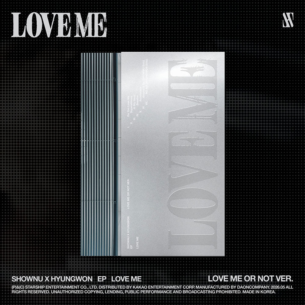 SHOWNU x HYUNGWON (MONSTA X) - EP 'LOVE ME' (Standard Ver)