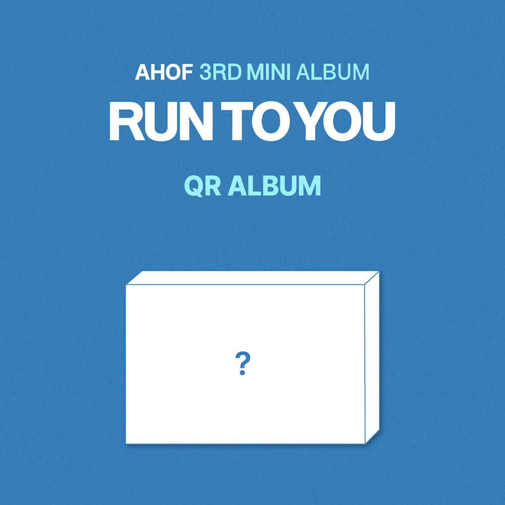 [PRE-ORDER] AHOF - 3rd Mini Album ‘Run To You’ (QR Ver)