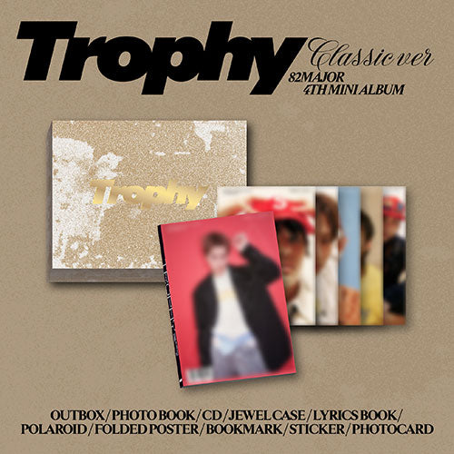 [PRE-ORDER] 82MAJOR - 4th Mini Album ‘Trophy’ (Classic Ver.)