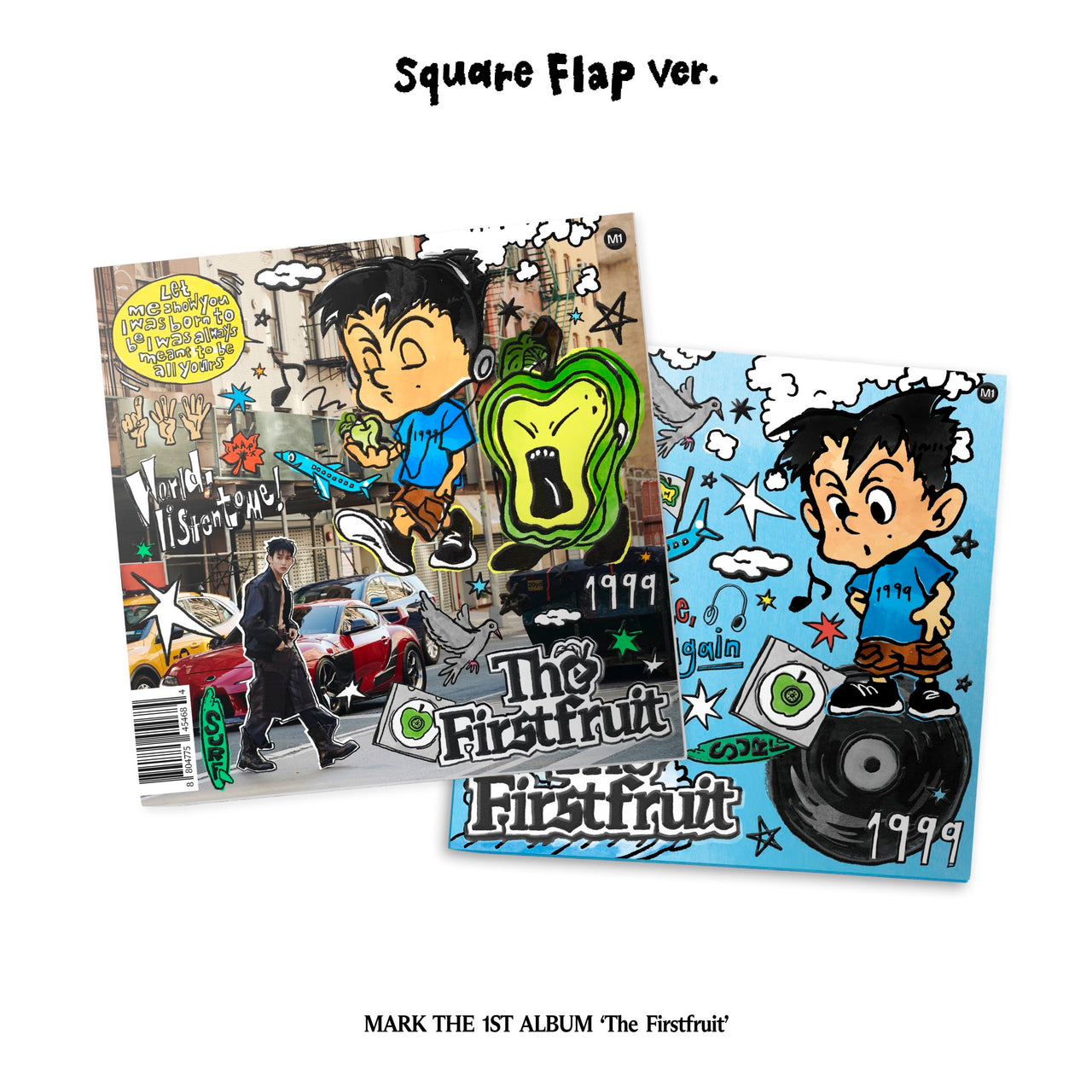 Mark (NCT) - 1st Album ‘The Firstfruit’  (Square Flap Ver)