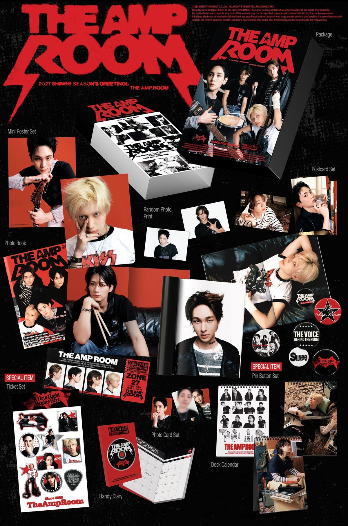 [PRE-ORDER] SHINEE - 2027 Season's Greetings