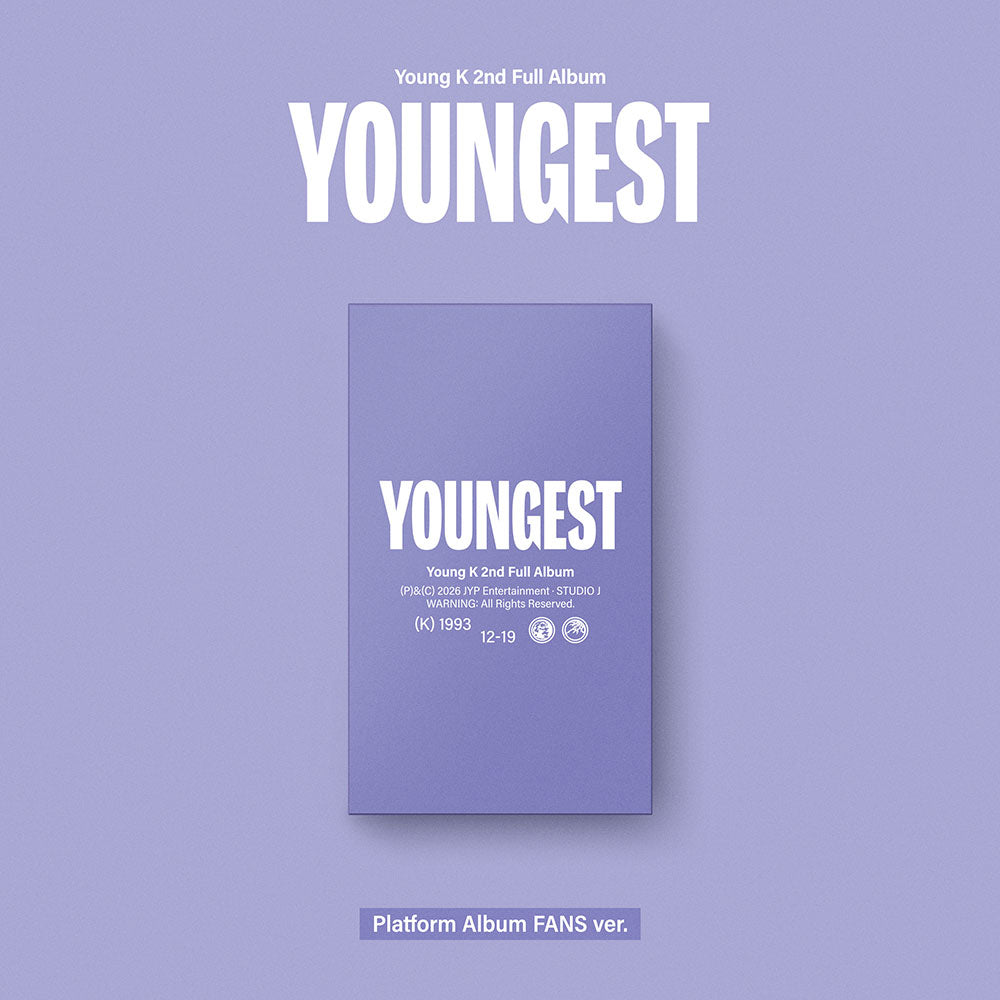 [PRE-ORDER] YOUNG K (DAY6) - 2nd Full Album ‘YOUNGEST’ (PLATFORM/FANS Ver)