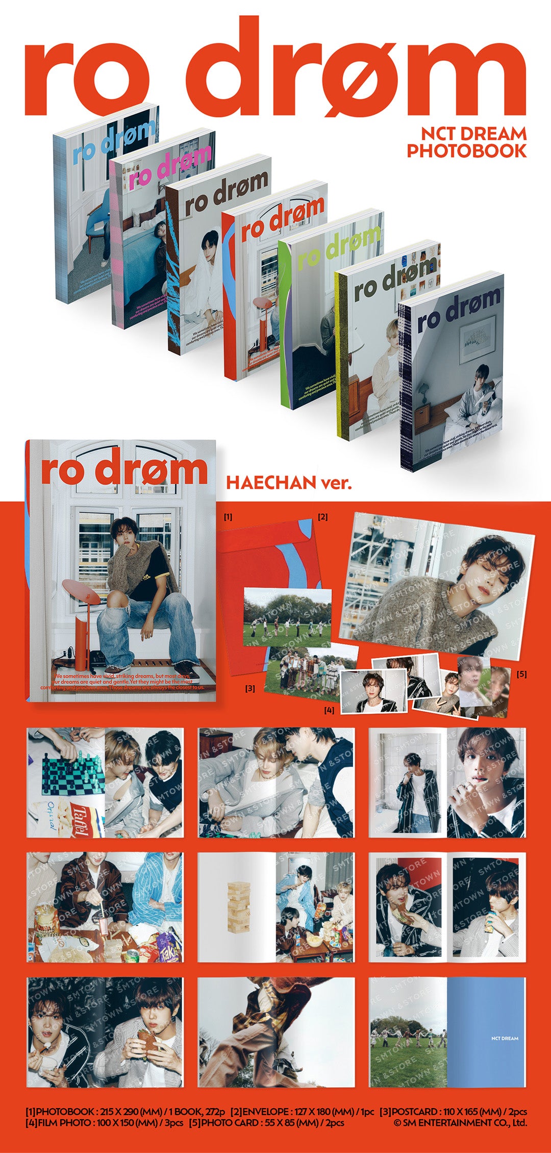 SALE] NCT DREAM - PHOTOBOOK 'Ro drøm'