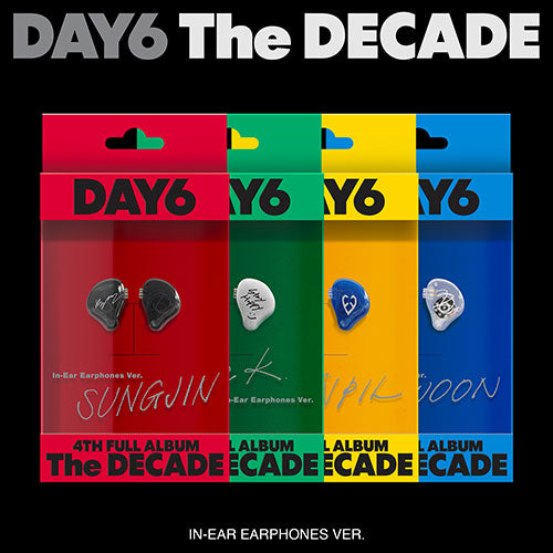 [PRE-ORDER] DAY6 - THE DECADE Album (IN-EAR Earphone Ver.)