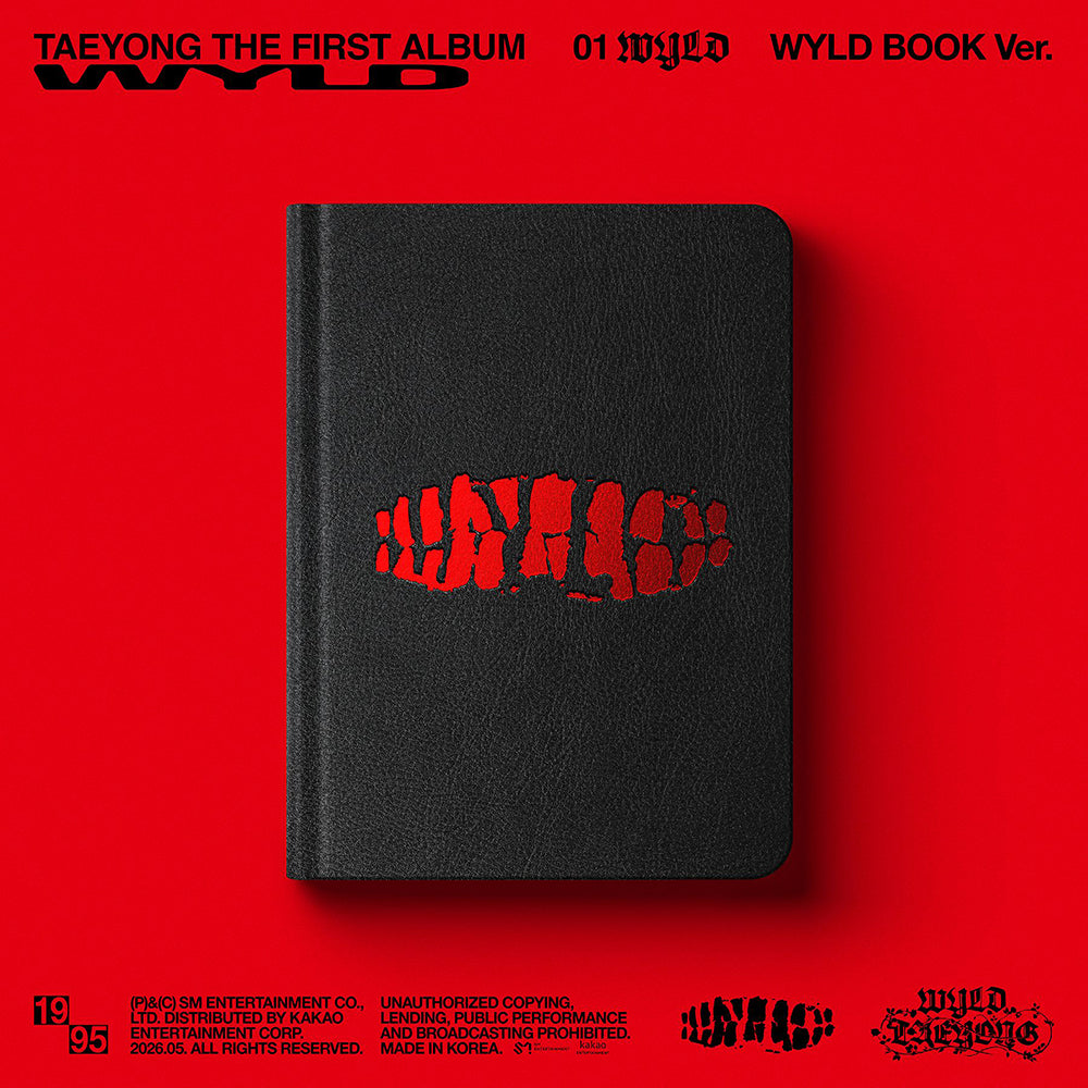 TAEYONG (NCT) - 1st Full Album ‘WYLD’ (WYLD BOOK Ver.)