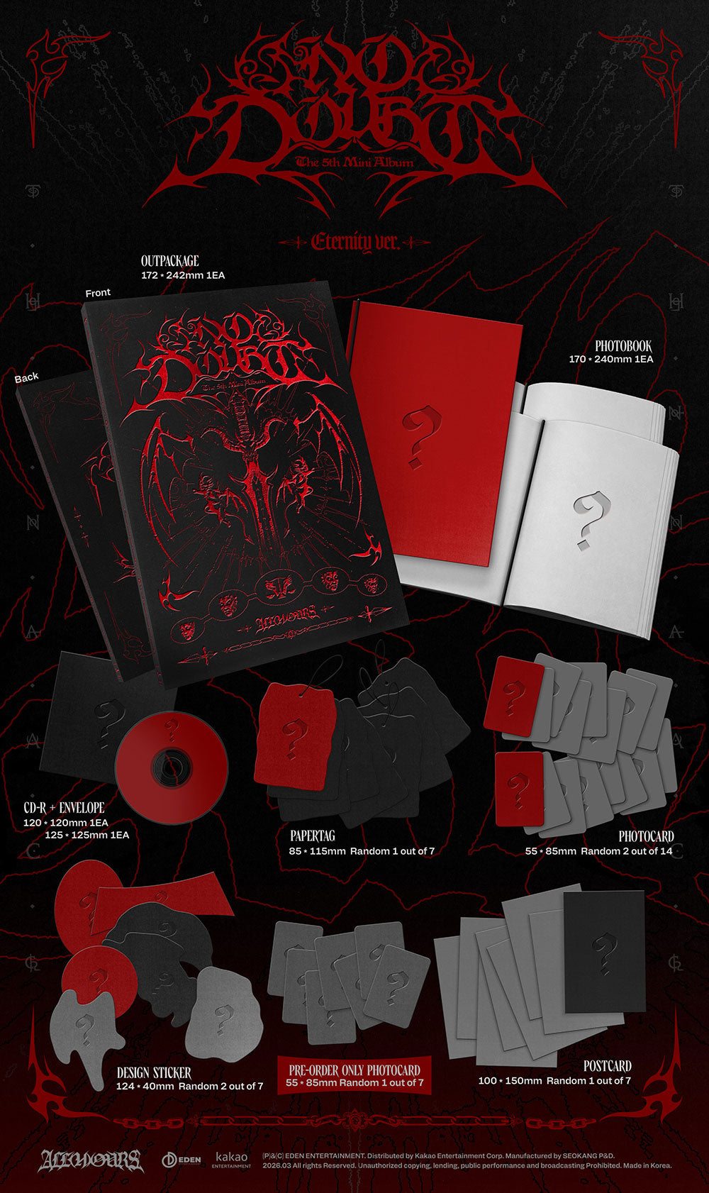 ALL (H)OURS - 5th Mini Album ‘NO DOUBT’