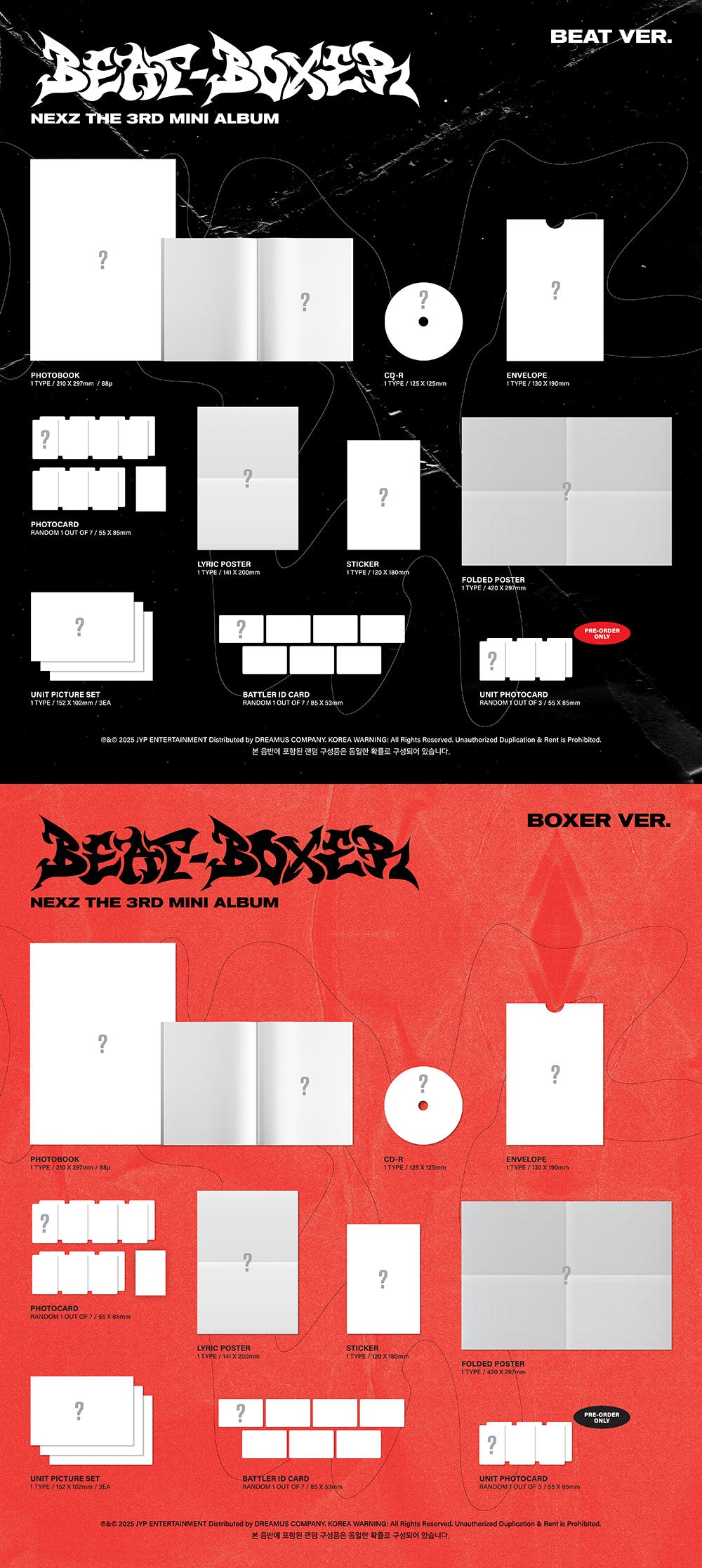 [PRE-ORDER] NEXZ - 3rd Mini Album ‘Beat-Boxer’ (Standard)