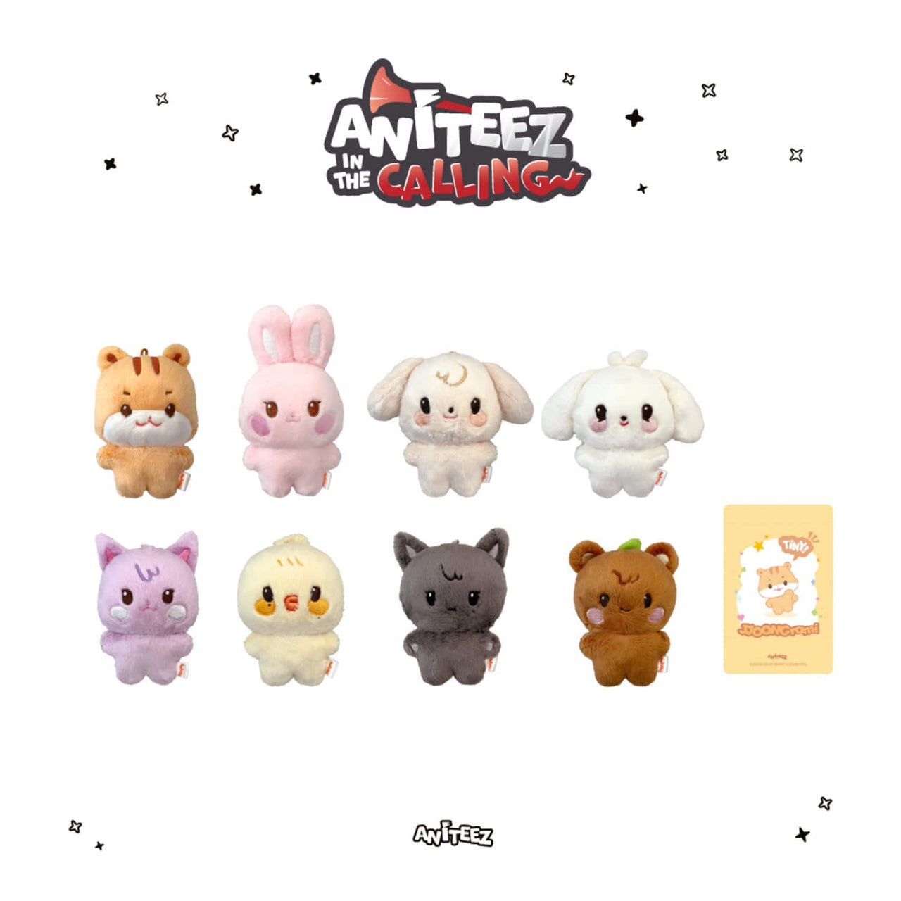 [PRE-ORDER] ATEEZ - ANITEEZ IN THE CALLING (Tiny ANITEEZ Plush Doll)