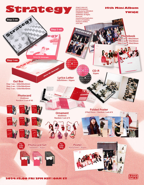 TWICE - 14th Mini Album STRATEGY