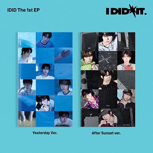 IDID - 1st Mini Album 'I did it' (YESTERDAY/AFTER SUNSET ver)