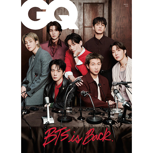 [PRE-ORDER] BTS - GQ Korea Magazine March 2026 Issue
