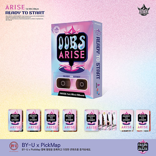 [PRE-ORDER] ARISE - 1st Mini Album ‘READY TO START’ (Smart Album)