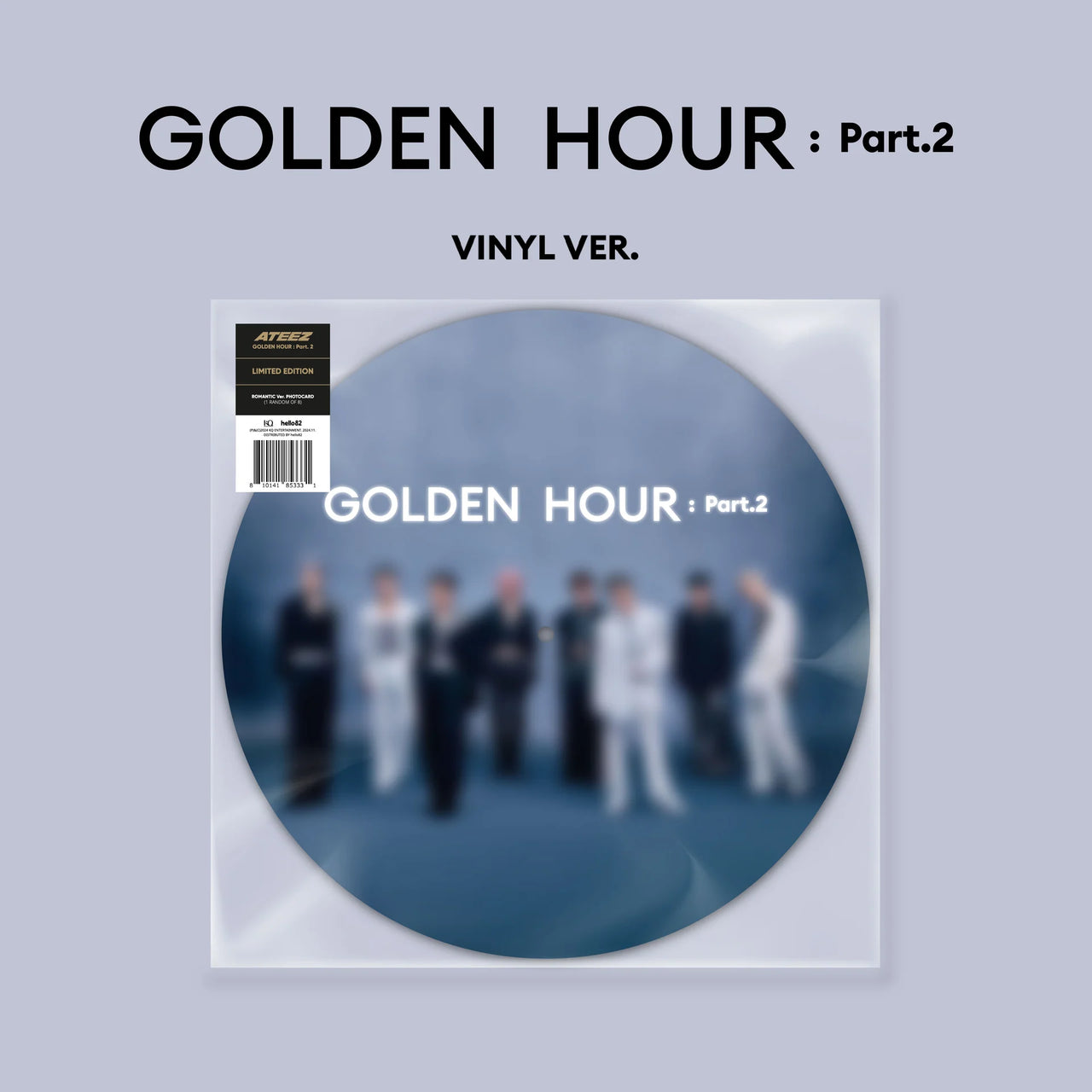 ATEEZ - GOLDEN HOUR : Part.2 (Limited Edition Picture Disc Vinyl ver.)