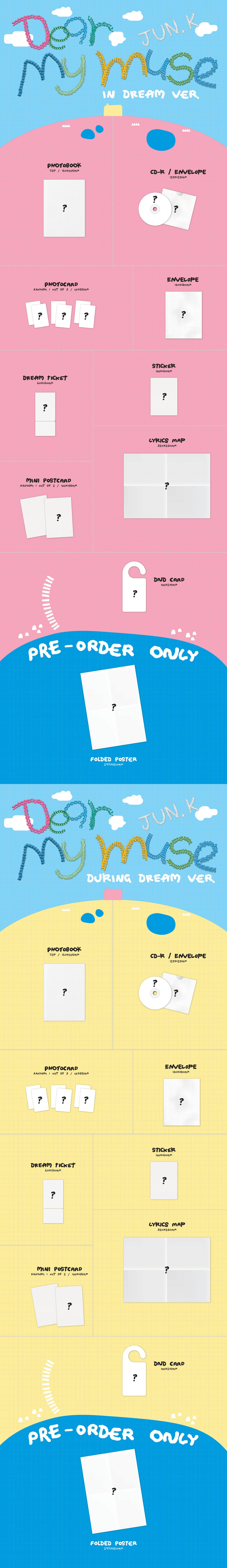 [PRE-ORDER] JUN. K - 4th Mini Album ‘DEAR MY MUSE’