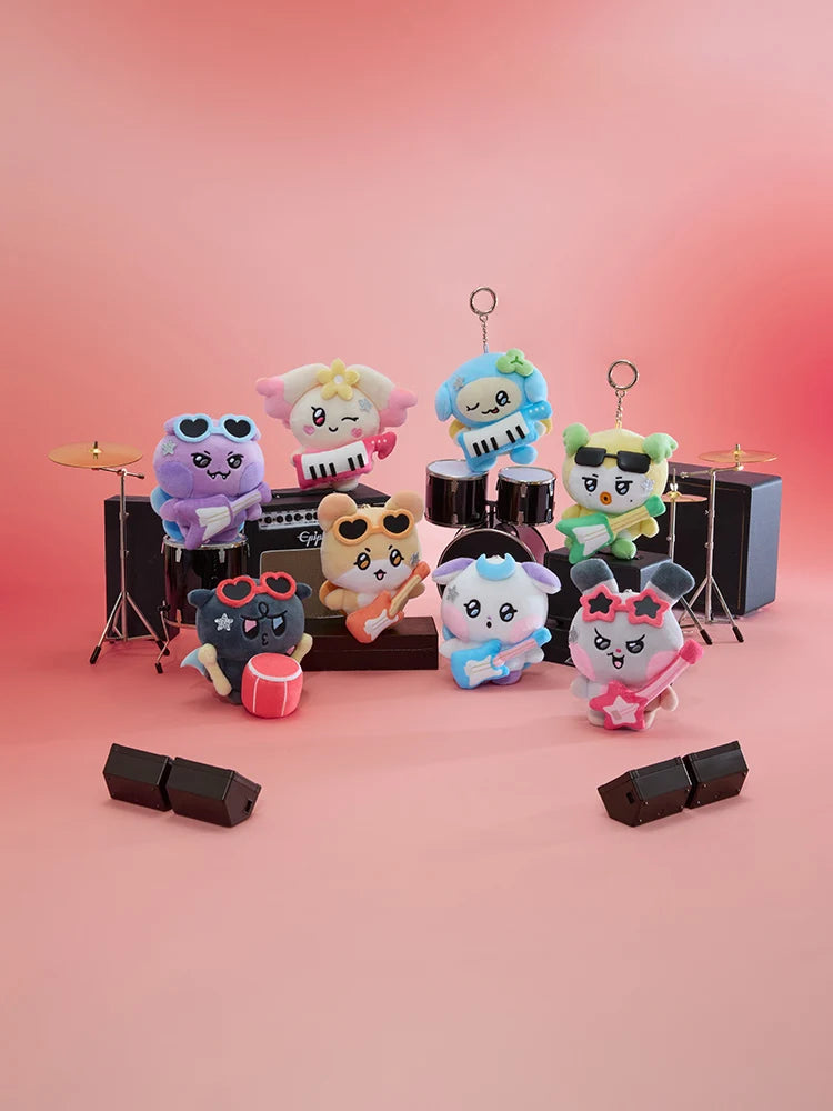 ATEEZ - MIGHTEEZ ‘Rock The Stage’ (Plush Keyring - Rockstar)