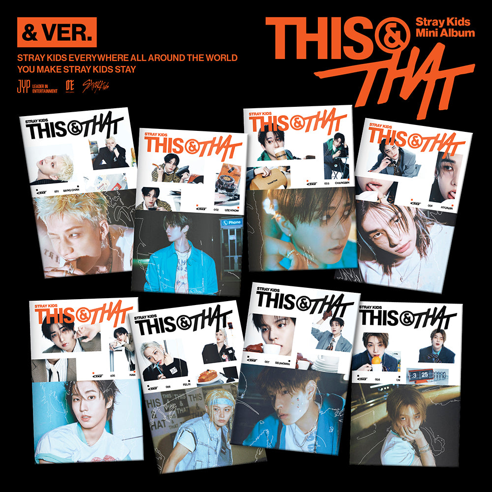 [PRE-ORDER] STRAY KIDS - Mini Album 'THIS & THAT' (& Ver)