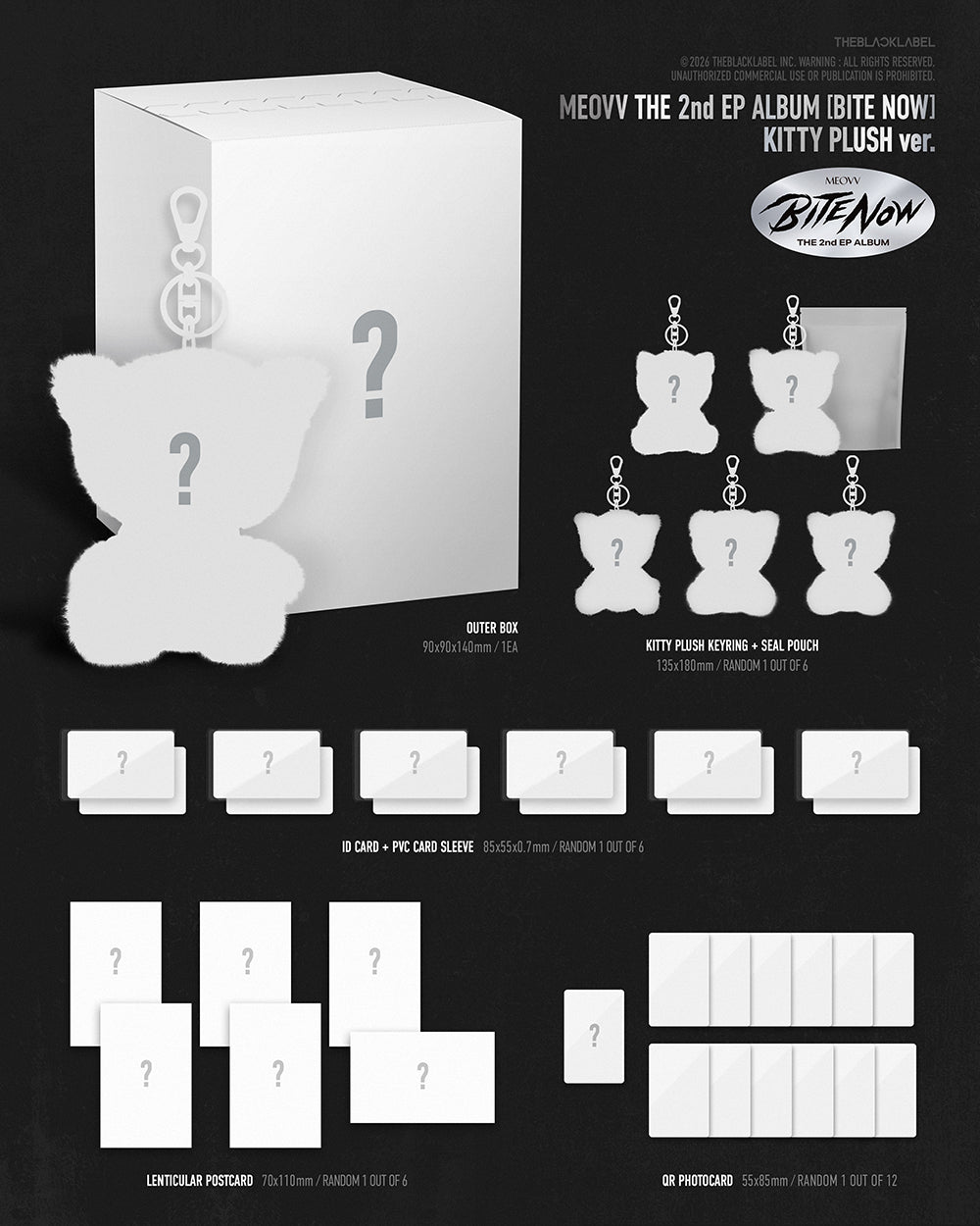 [PRE-ORDER] MEOVV - The 2nd EP Album ‘BITE NOW’ (KITTY PLUSH ver.)