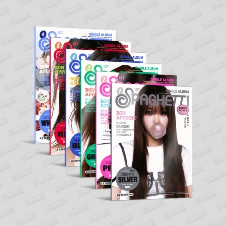 [PRE-ORDER] LE SSERAFIM - 1st Single Album 'SPAGHETTI' (COMPACT ver)