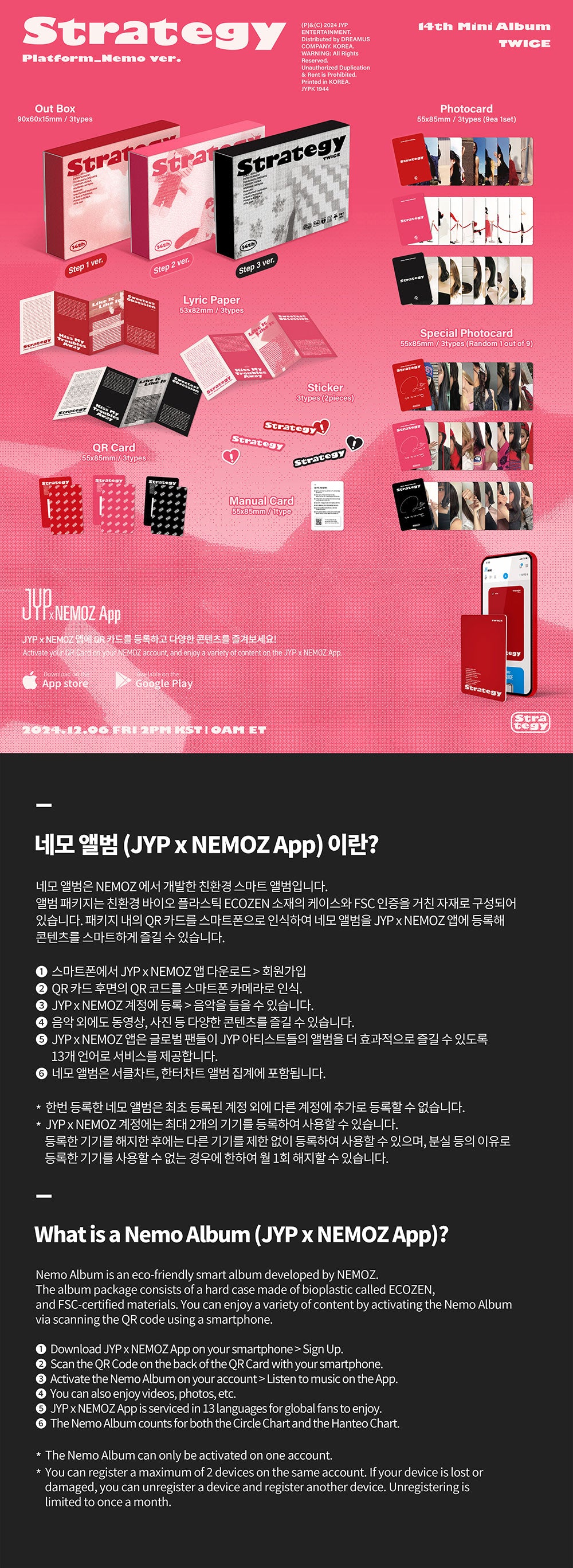 TWICE - 14th Mini Album (Platform Nemo)
