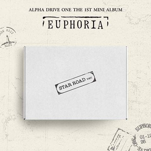 [PRE_ORDER] ALPHA DRIVE ONE - 1st MINI ALBUM [EUPHORIA] (Star Road ver)