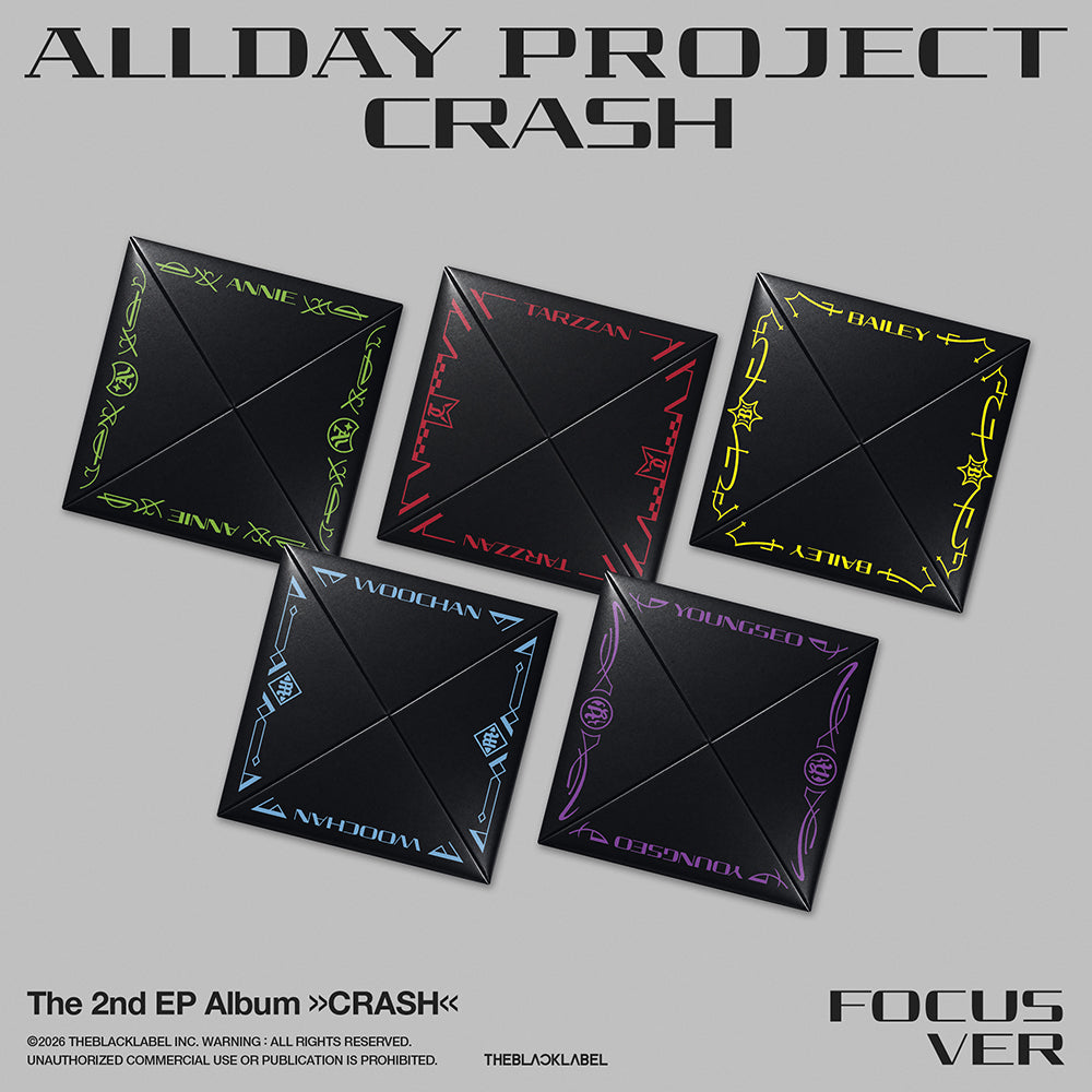 [PRE-ORDER] ALLDAY PROJECT - The 2nd EP Album 'CRASH' (FOCUS ver.)