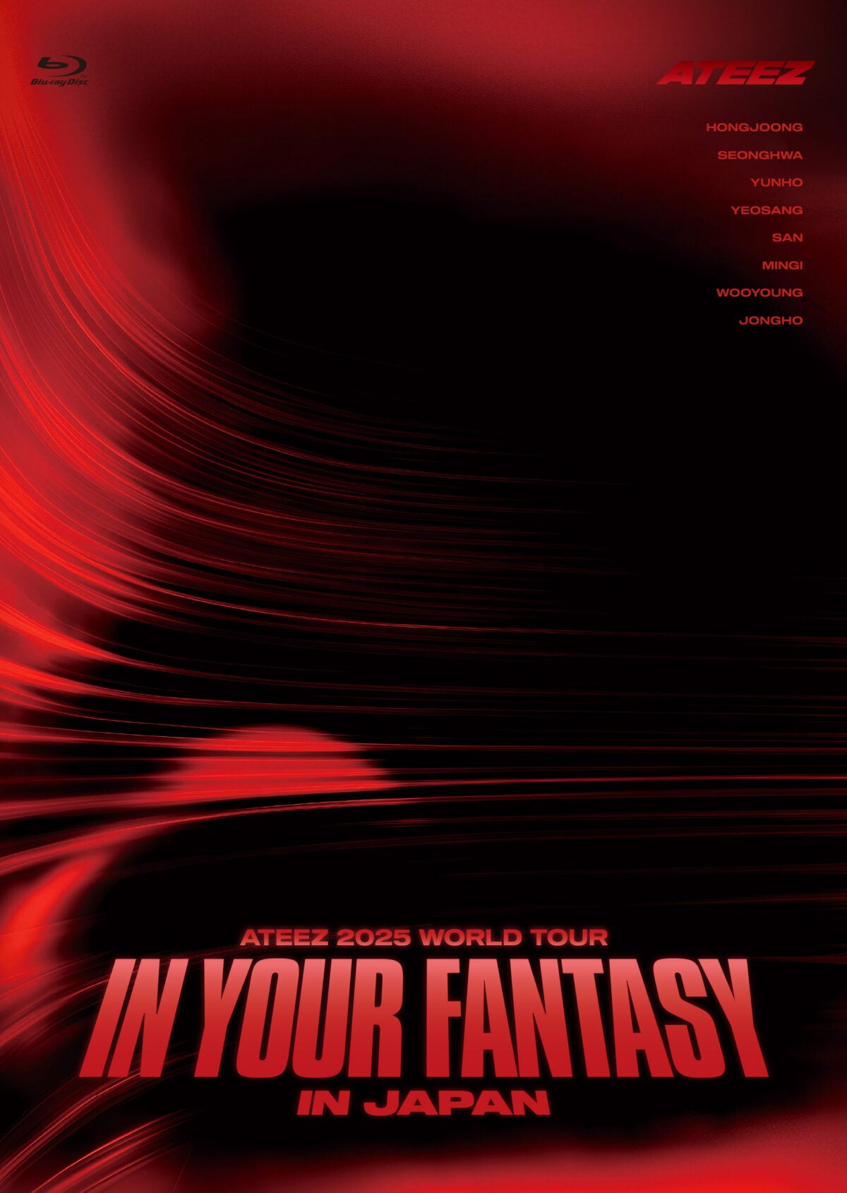 [PRE-ORDER] ATEEZ - WORLD TOUR 2025 'IN YOUR FANTASY' in JAPAN (STANDARD / BLURAY)