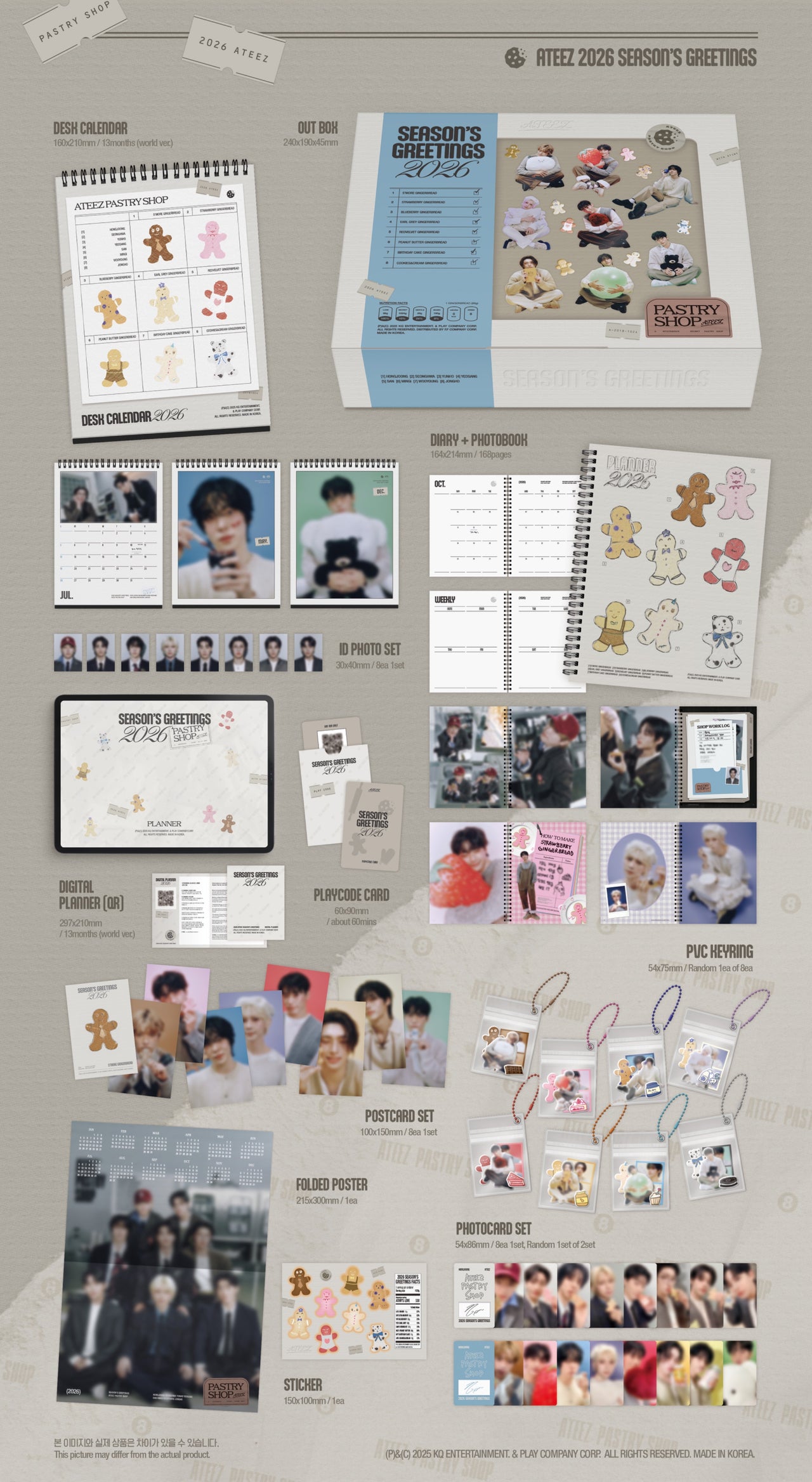 [PRE-ORDER] ATEEZ - 2026 Season's Greetings