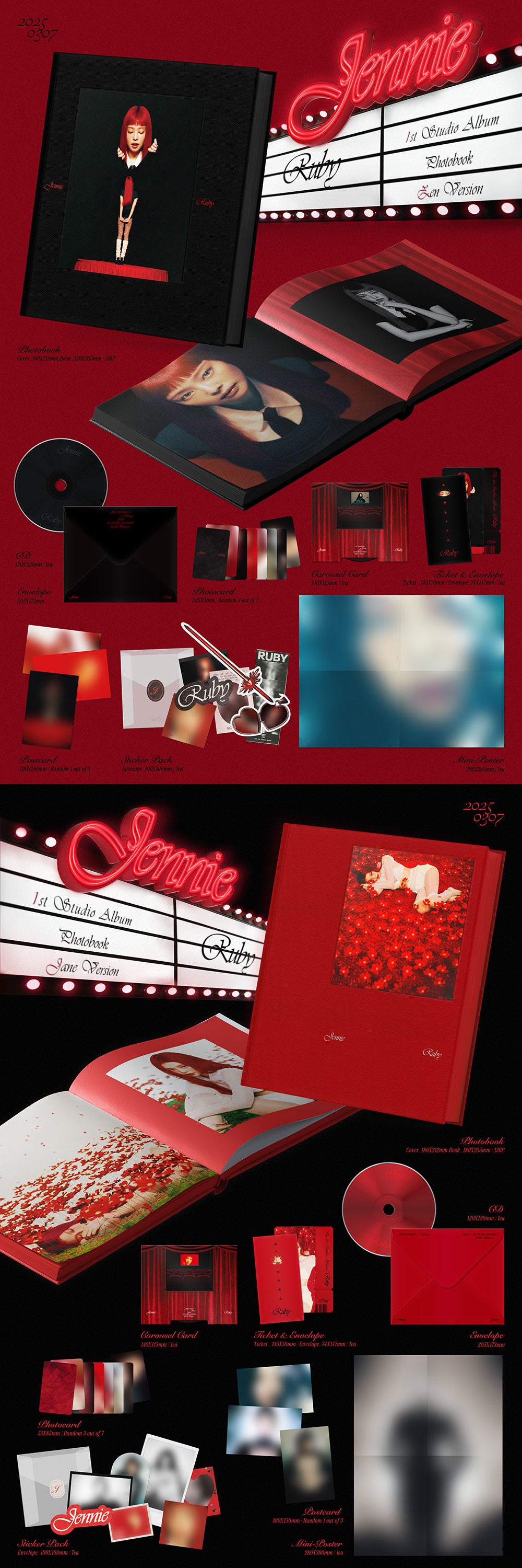 [SALE] JENNIE - 1st Studio Album Photobook