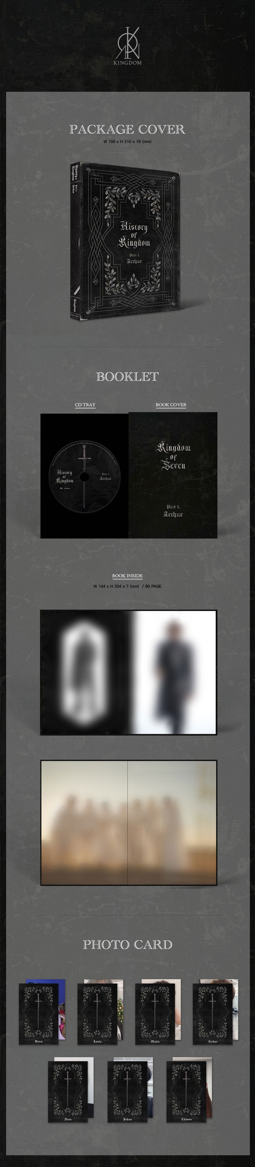 KINGDOM - History Of Kingdom : Part I. Arthur (Re-Release)