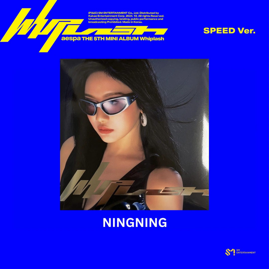 AESPA - 5th Mini Album WHIPLASH (SPEED Version) – I HEART