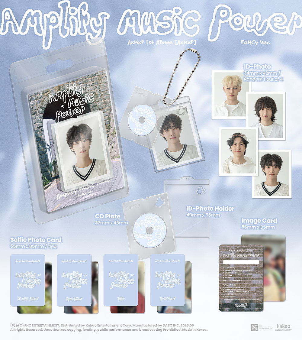 [PRE-ORDER] AxMxP - 1st Full Album 'AxMxP' (FaNCy Ver.)