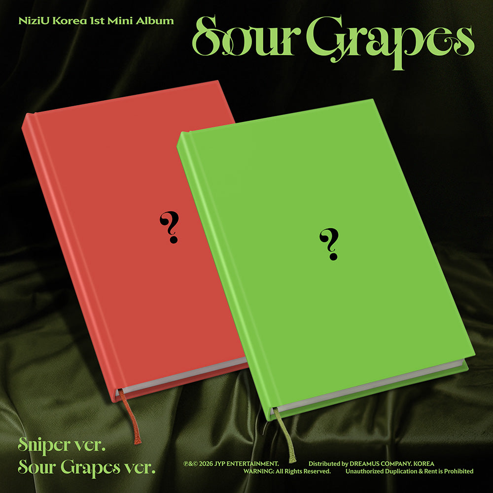 [PRE-ORDER] NIZIU - 1st KR Mini Album ‘SOUR GRAPES’