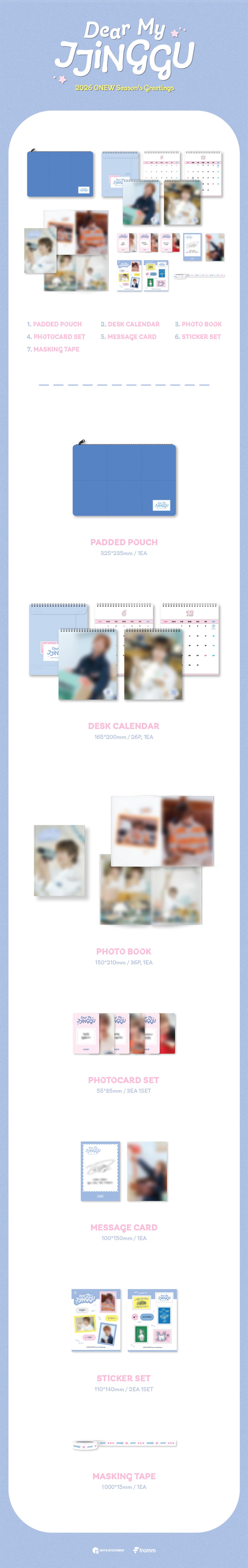 [PRE-ORDER] ONEW - ‘Dear My JJINGGU’ 2026 Season’s Greetings