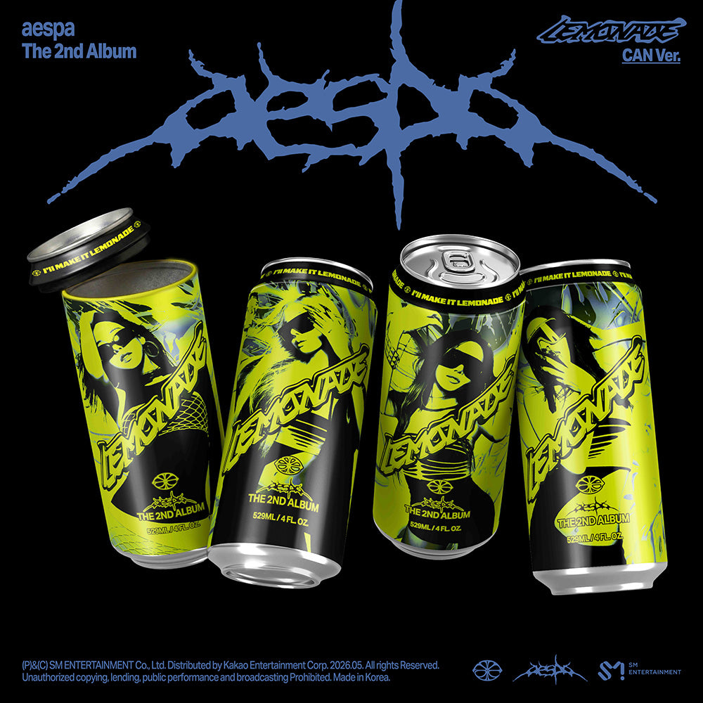 [PRE-ORDER] AESPA - 2nd Regular Album ‘LEMONADE’ (CAN ver. / Smart Album)
