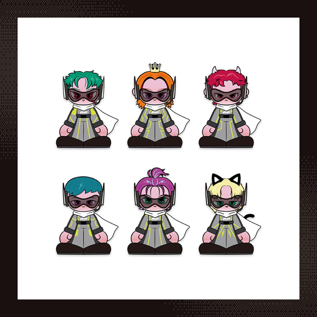 P1HARMONY - P1KIDS POP-UP ‘Hello, World’ OFFICIAL CHARACTER DOLL (HERO ver.)