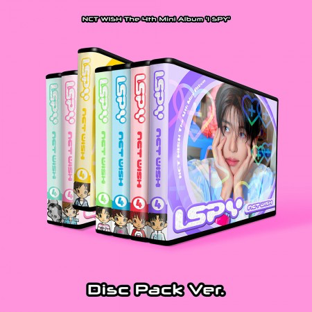 NCT WISH - 4th Mini Album ‘I SPY’ (DISC PACK Ver.)