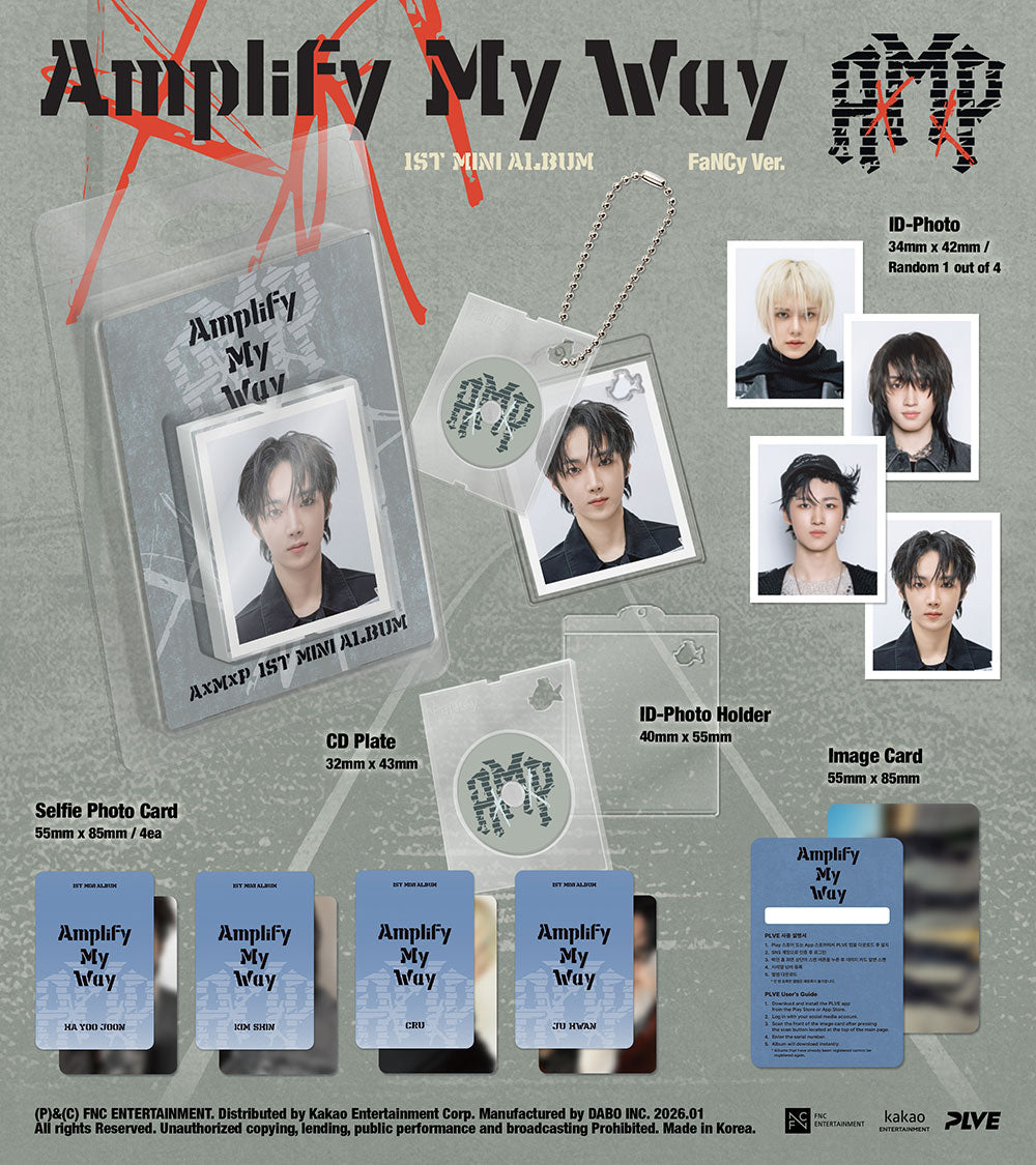 AxMxP - 1st Mini Album ‘Amplify My Way’ (FaNCy Ver)