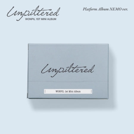 [PRE-ORDER] WONPIL (DAY6) - 1st Mini Album 'Unpiltered' (Platform Album NEMO ver)