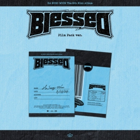 HA SUNG WOON - Blessed 8th Mini Album (Film Pack Version)