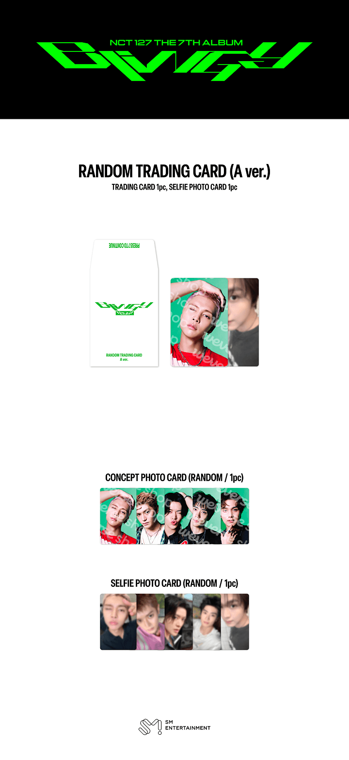 [PRE-ORDER] NCT 127 - ‘BLINGY’ Pop-up Official MD (Random Trading Card)
