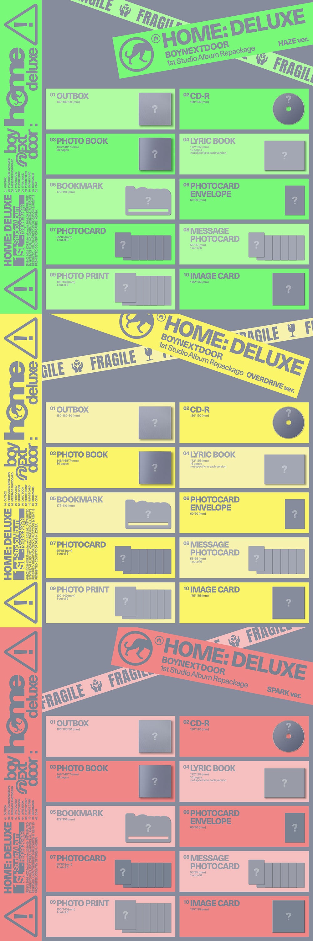[PRE-ORDER] BOYNEXTDOOR - 1st Studio Album REPACKAGE ‘HOME: DELUXE’
