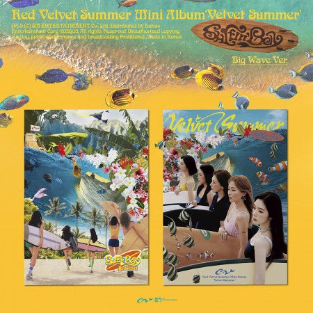 RED VELVET - Summer Mini Album 'VELVET SUMMER' (BIG WAVE Ver)