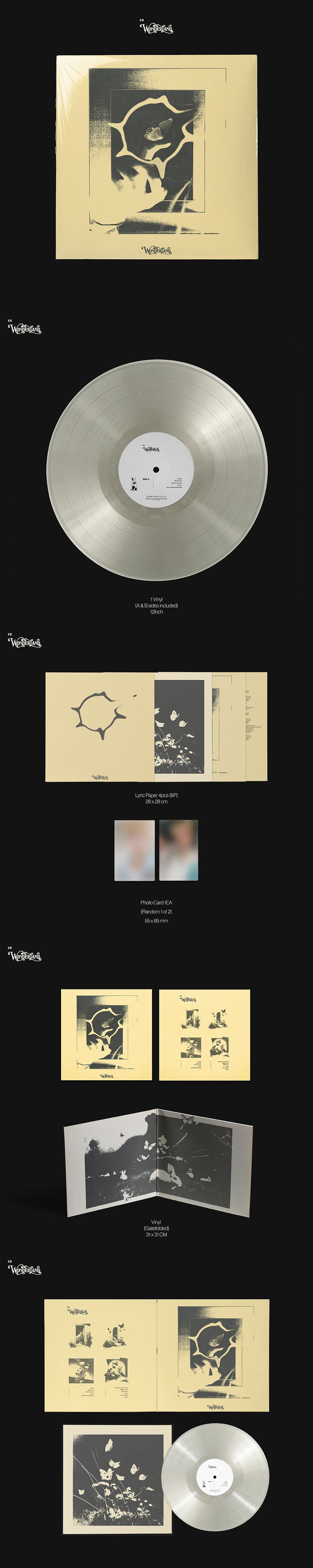 [PRE-ORDER] B.I - 3rd Full Album 'WONDERLAND' (LP Ver)