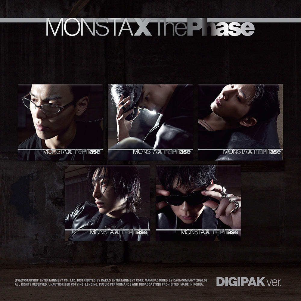 MONSTA X - EP 'The Phase' (DIGIPACK ver)