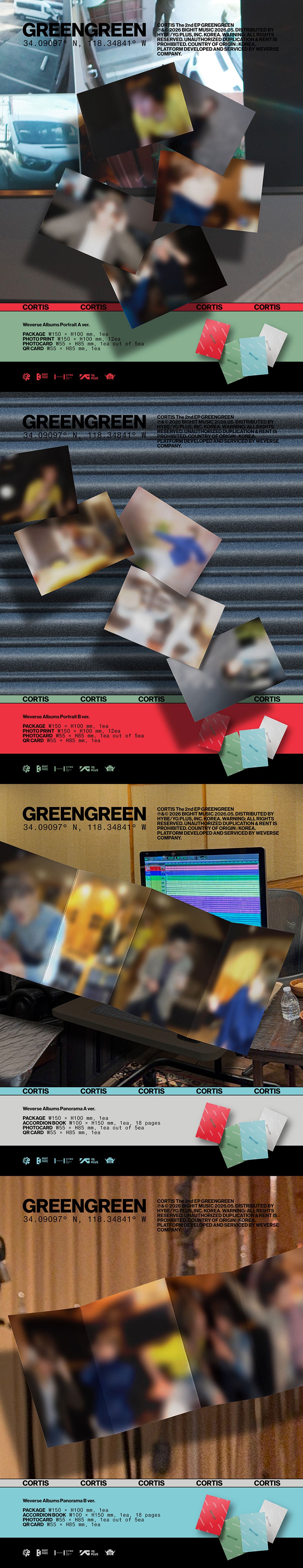 CORTIS - The 2nd EP ‘GREENGREEN’ (Weverse)