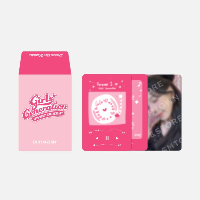 GIRLS' GENERATION/SNSD 18TH ANNIVERSARY LUCKY CARD SET