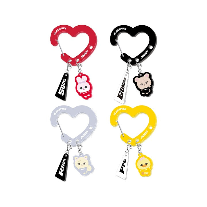 BLACKPINK - JUMP OFFICIAL MD: Character Acrylic Carabiner Keyring