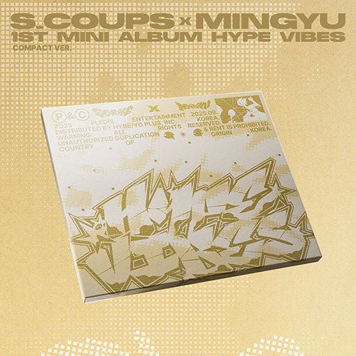 S.COUPS X MINGYU (SEVENTEEN) - 1st Mini Album ‘HYPE VIBES’ (Compact Ver.)