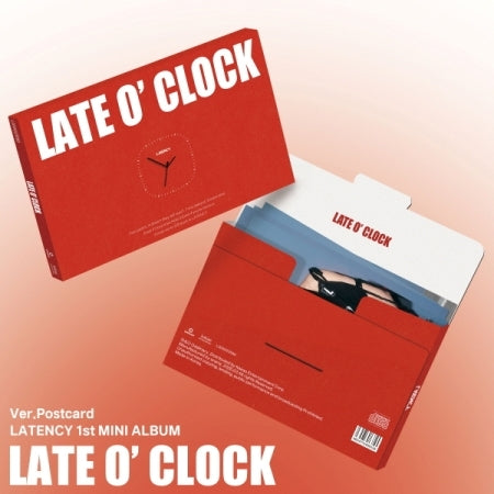 [PRE-ORDER] LATENCY - 1ST Mini Album 'LATE O’ CLOCK' (Postcard Ver.)